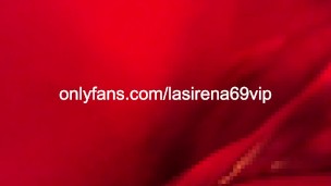 Horny LaSirena Making Herself Wet