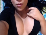 Hot Latina Cougar Teasing on Webcam